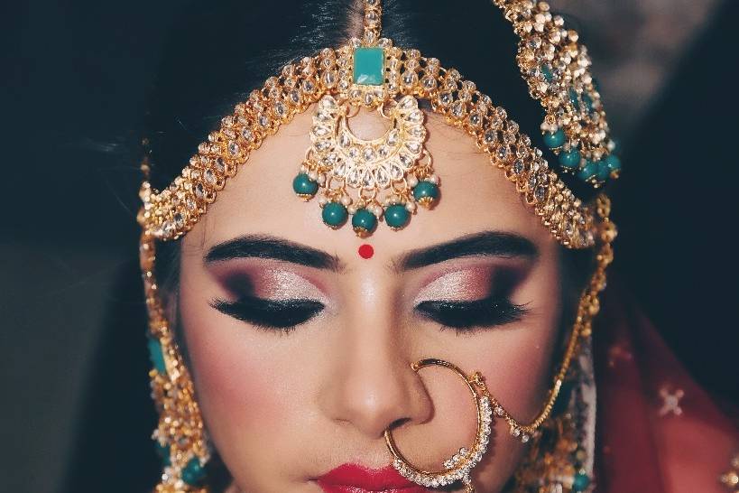 Bridal makeup