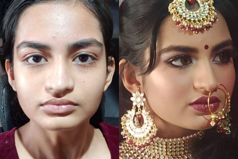 Bridal makeup