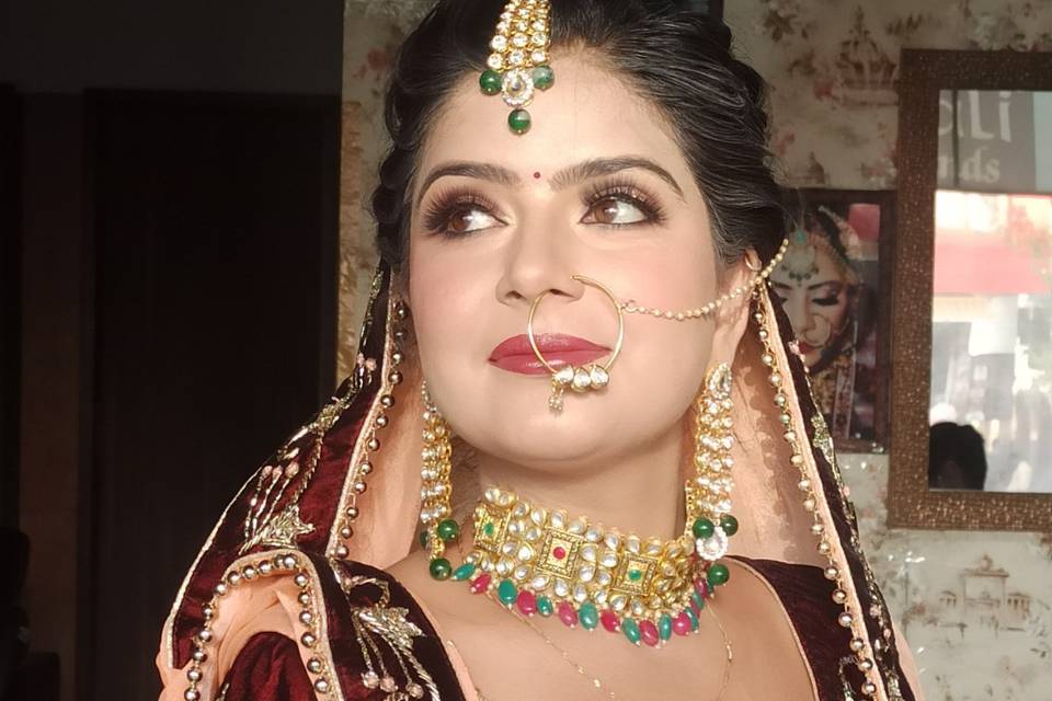 Bridal makeup