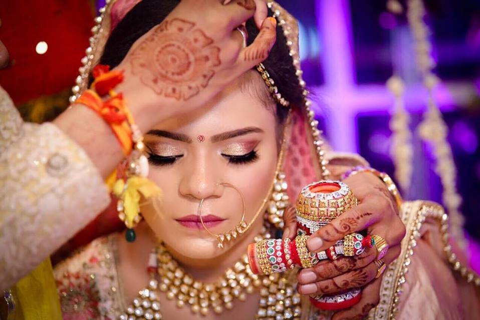 Bridal makeup