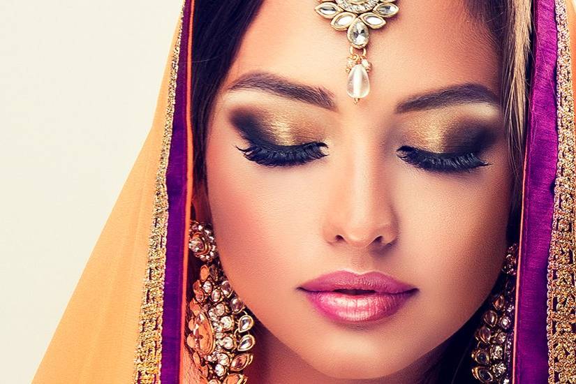 Bridal makeup