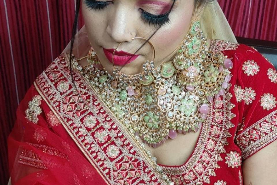 Bridal makeup