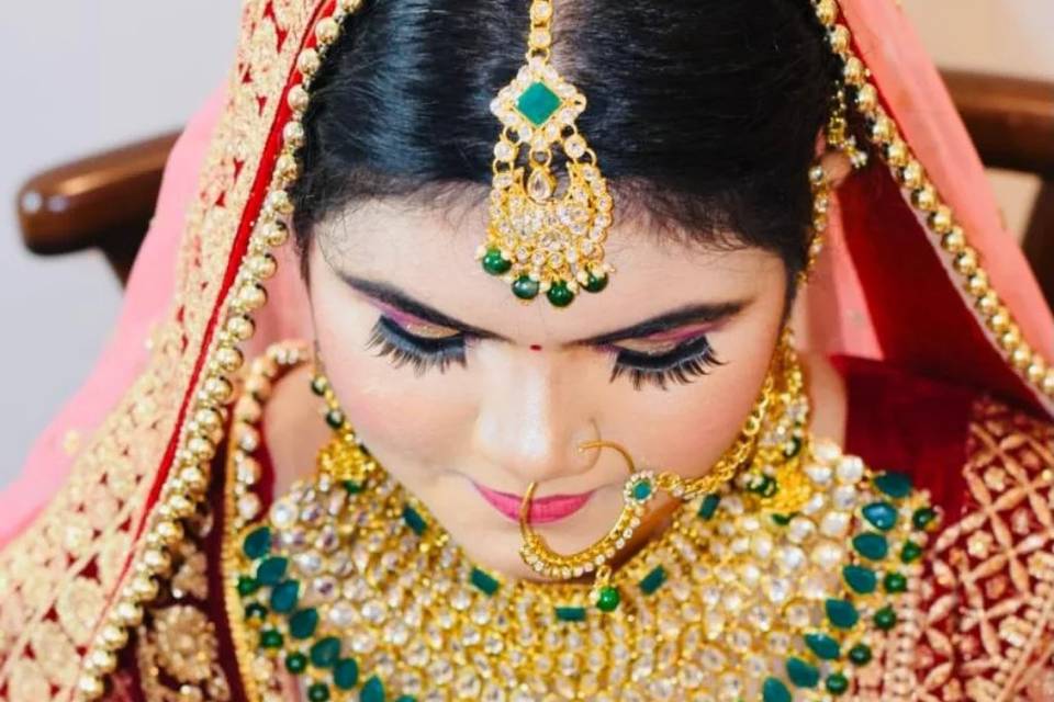 Bridal makeup