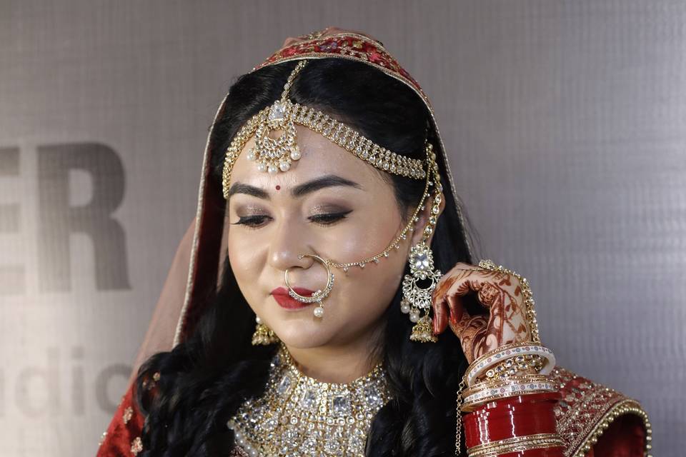 Bridal makeup