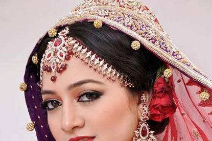 Bridal makeup