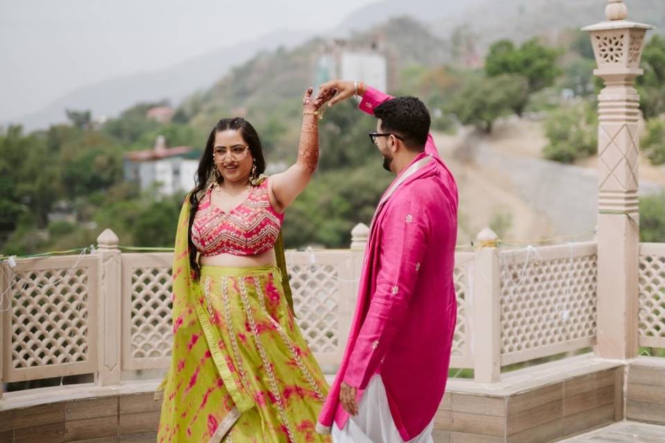 Haldi groom