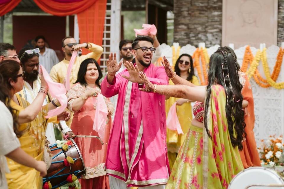 Haldi wedding diary