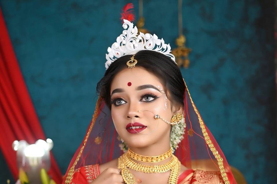 Bridal makeup