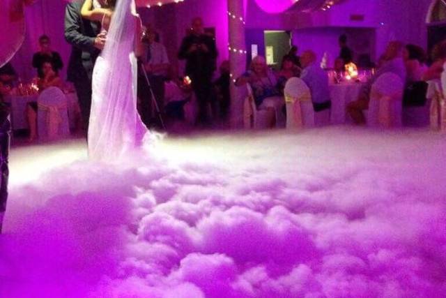 Low fog clouds