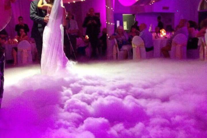 Low fog clouds