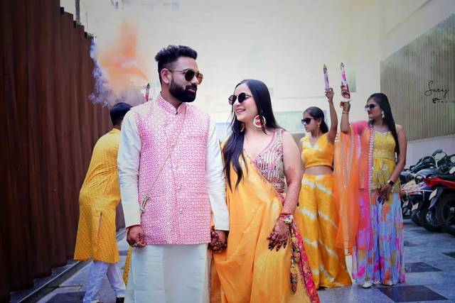 Haldi Candid Photoshoot