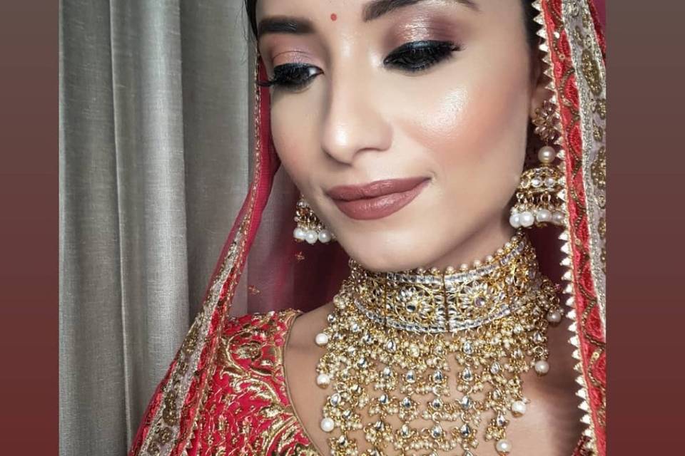 Bridal makeup