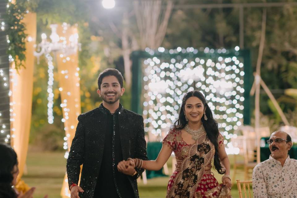 Bride & Groom Entry