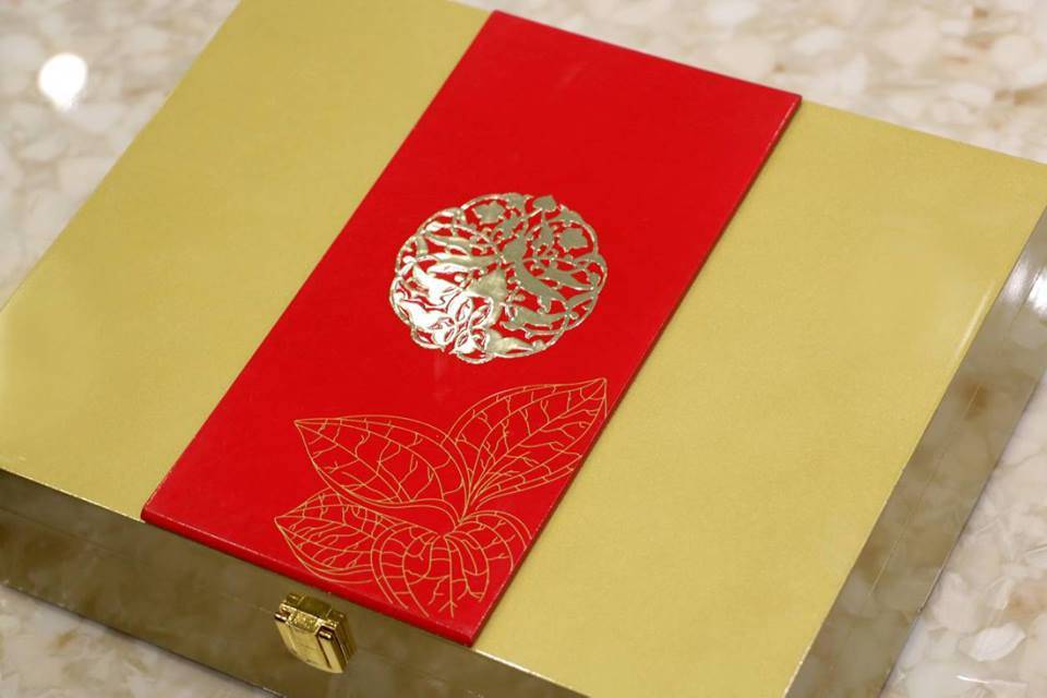 Wedding invitation card