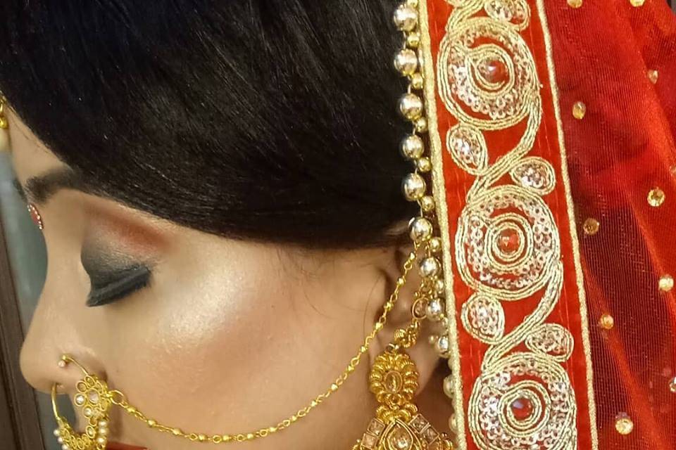 Bridal makeup