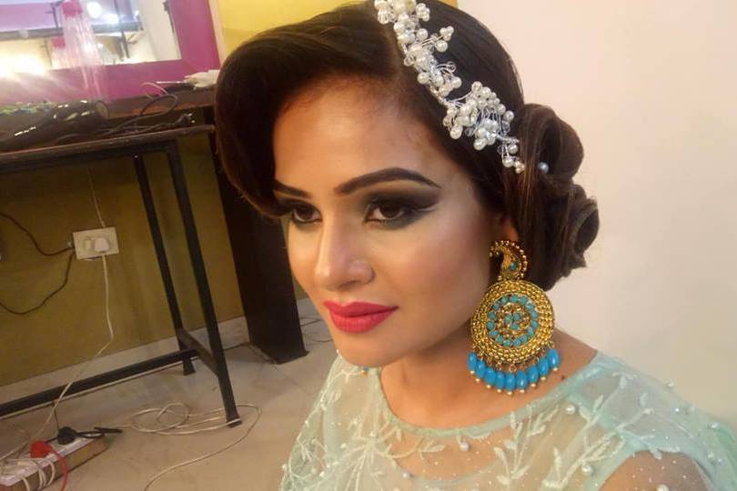 Bridal makeup