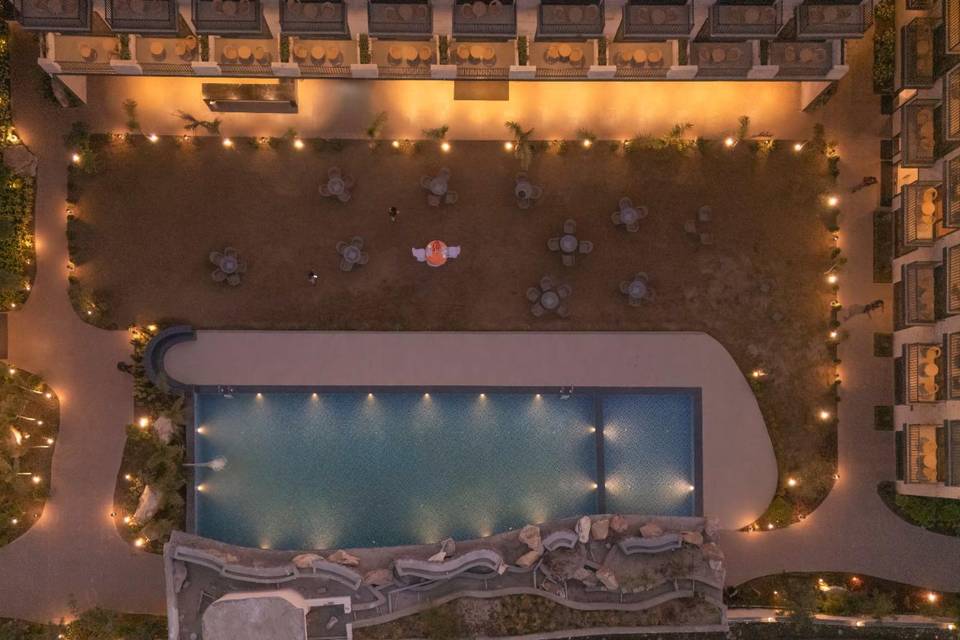 Poolside