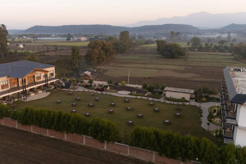 Lawn area