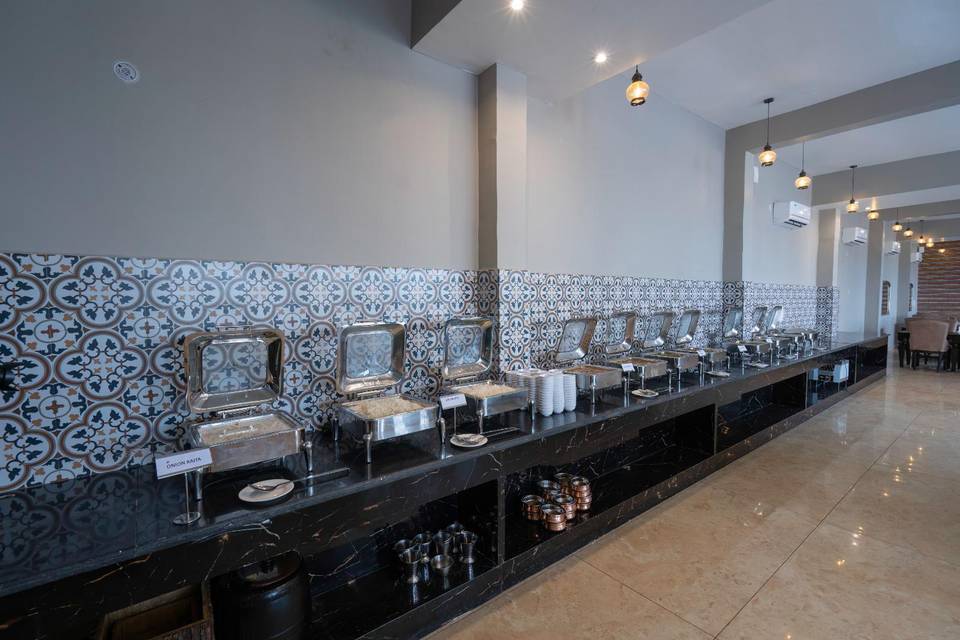 Catering setup