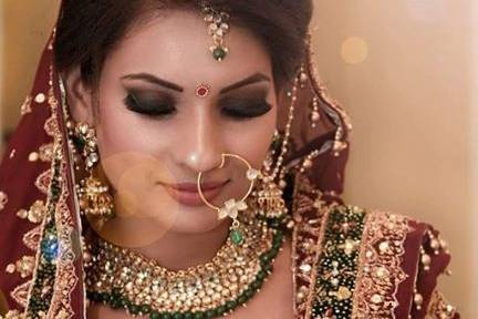 Bridal makeup