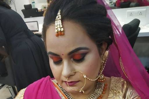 Bridal makeup