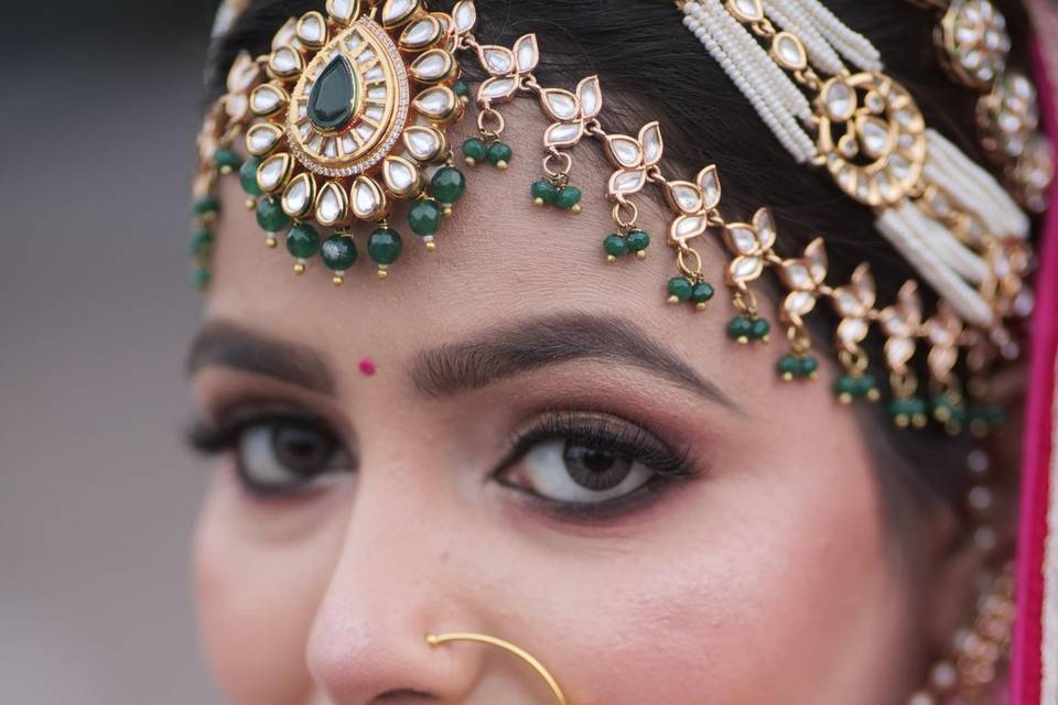 Bridal makeup