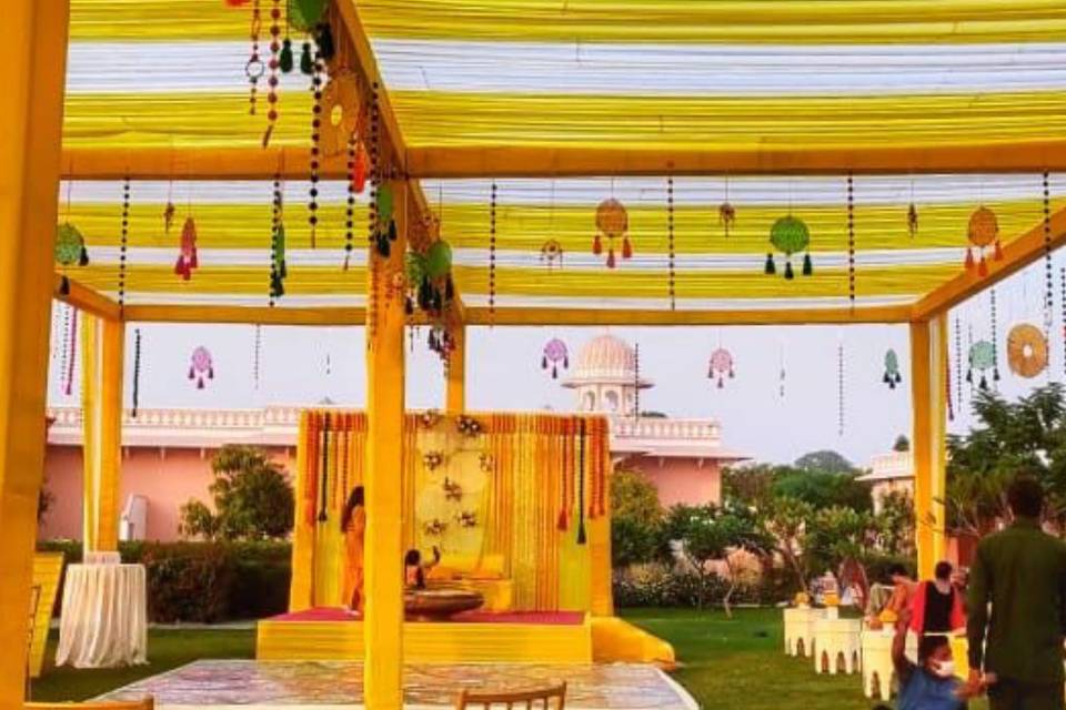 Haldi decor