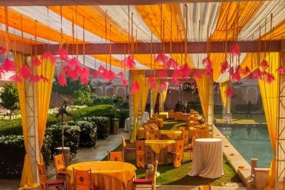 Haldi decor