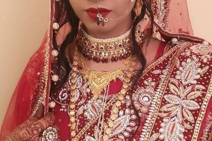 Bridal makeup