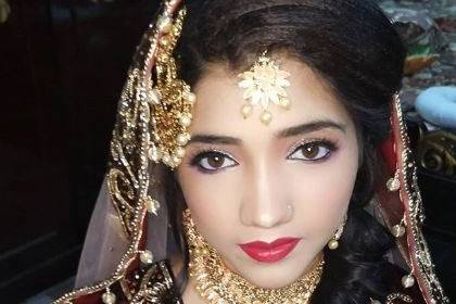 Bridal makeup