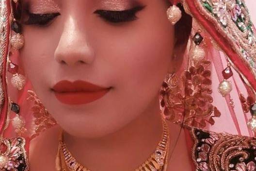 Bridal makeup