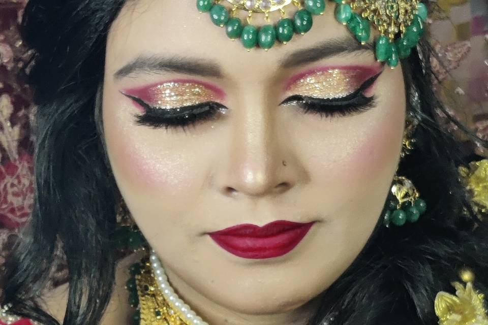 Wedding makeup