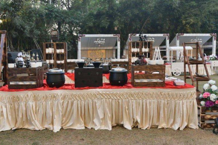 Outdoor catering