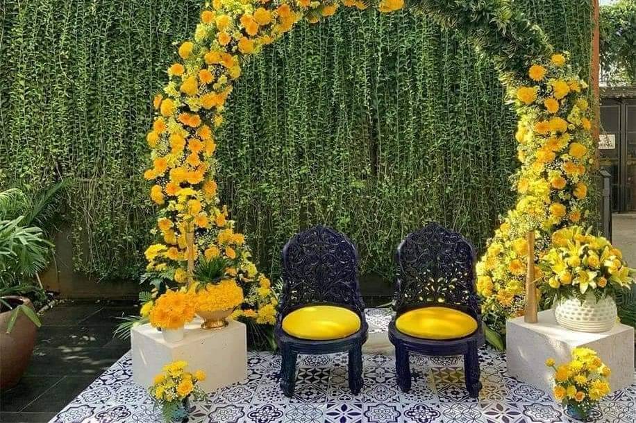 Haldi decor