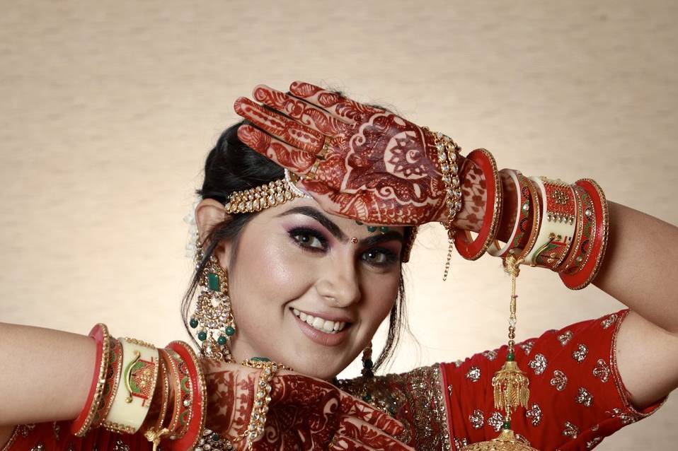 Bridal makeup