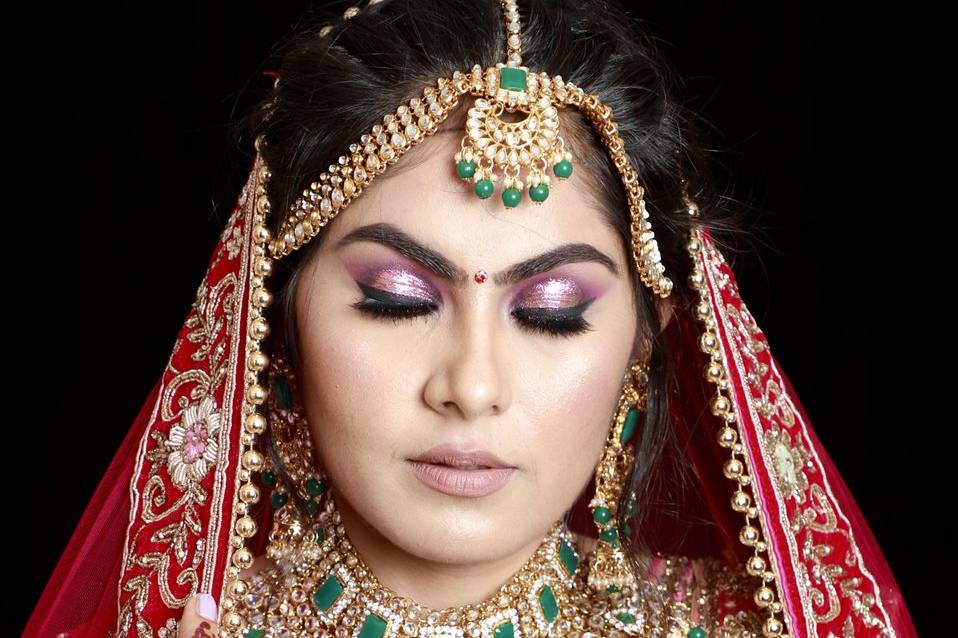 Bridal makeup