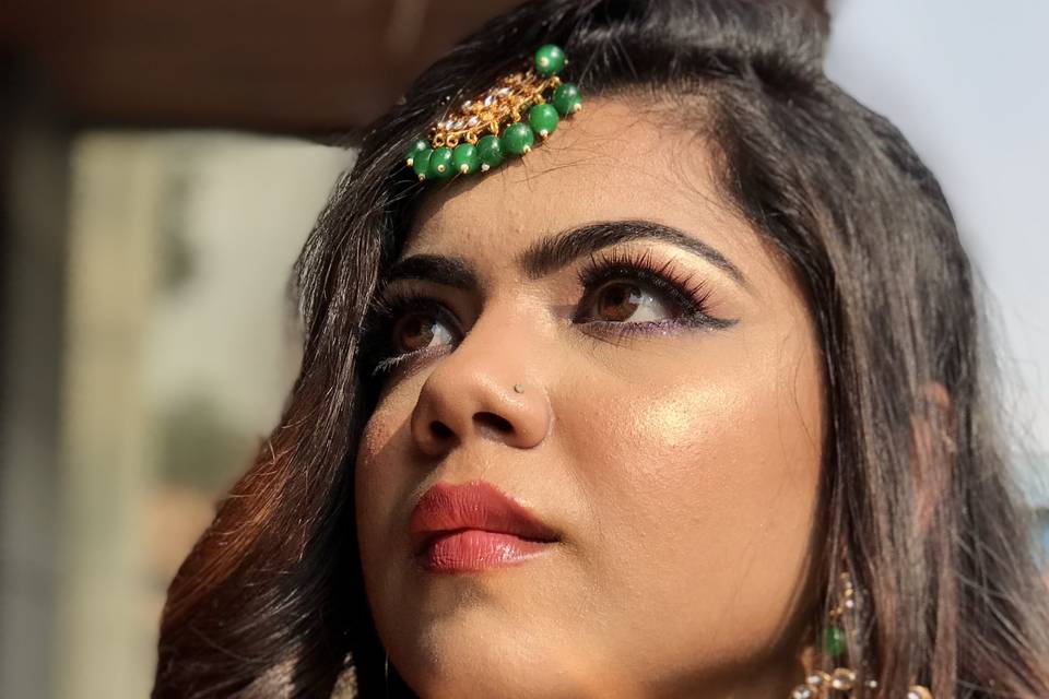 Bridal makeup