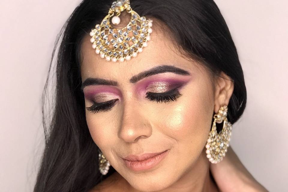 Bridal makeup