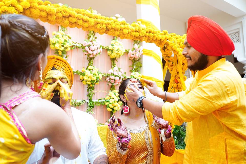 Haldi photogaphy