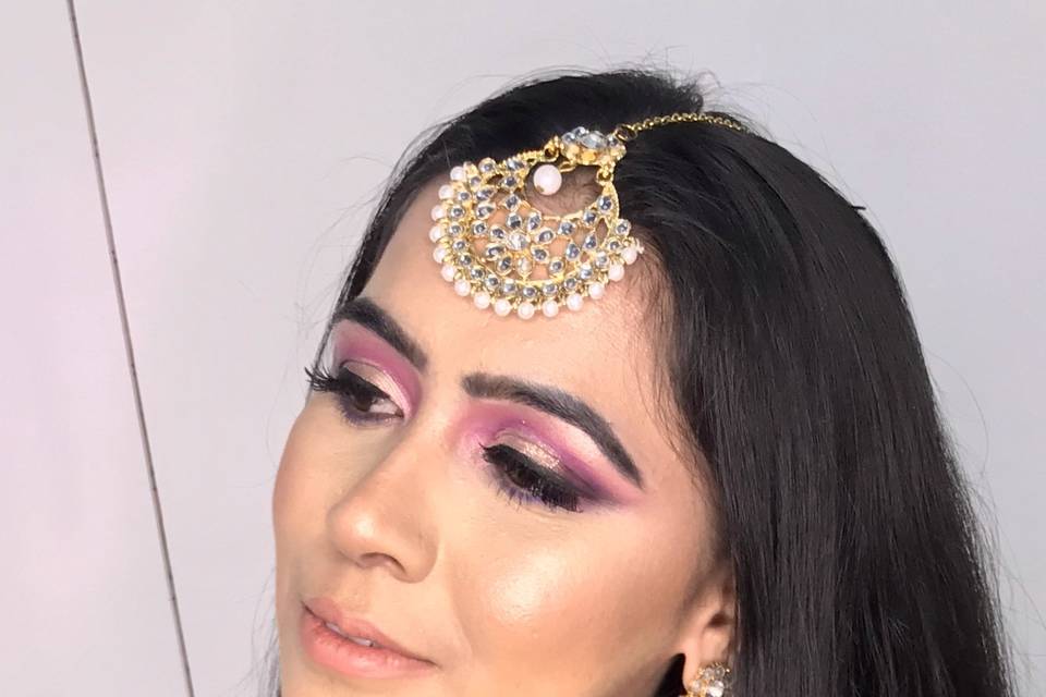 Bridal makeup