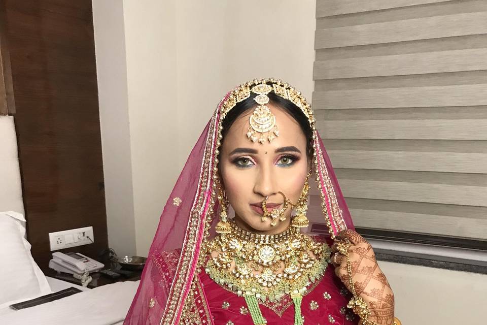 Bridal makeup