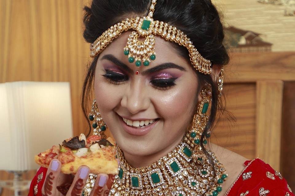 Bridal makeup