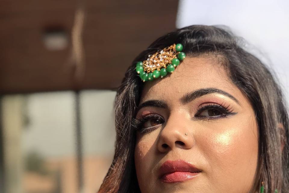 Bridal makeup