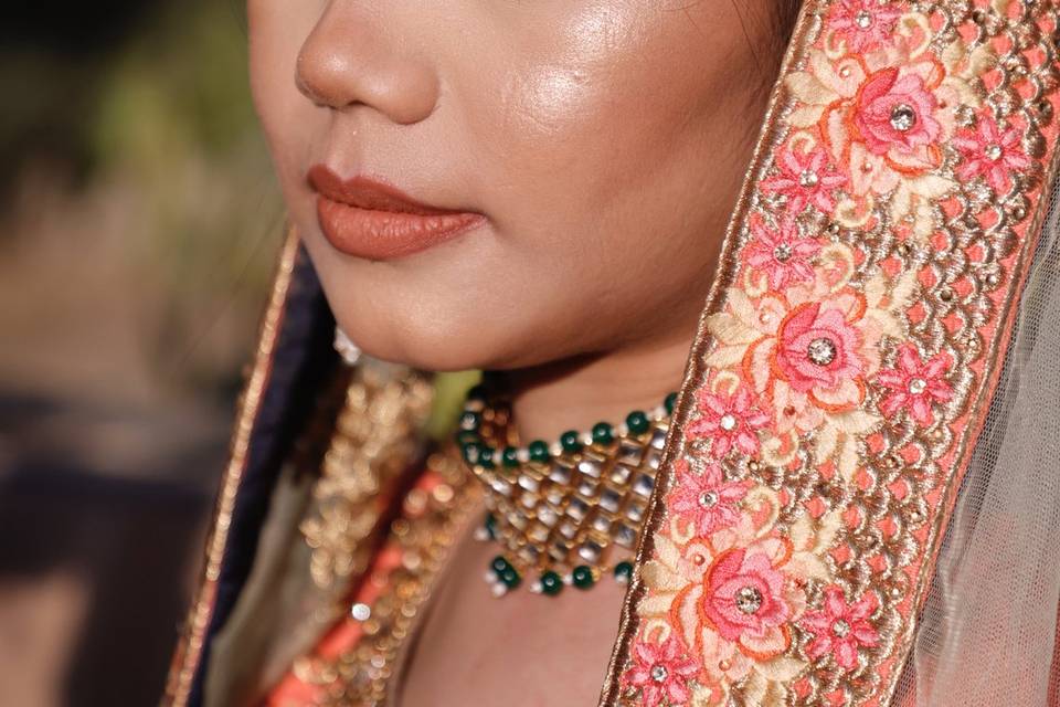 Bridal makeup