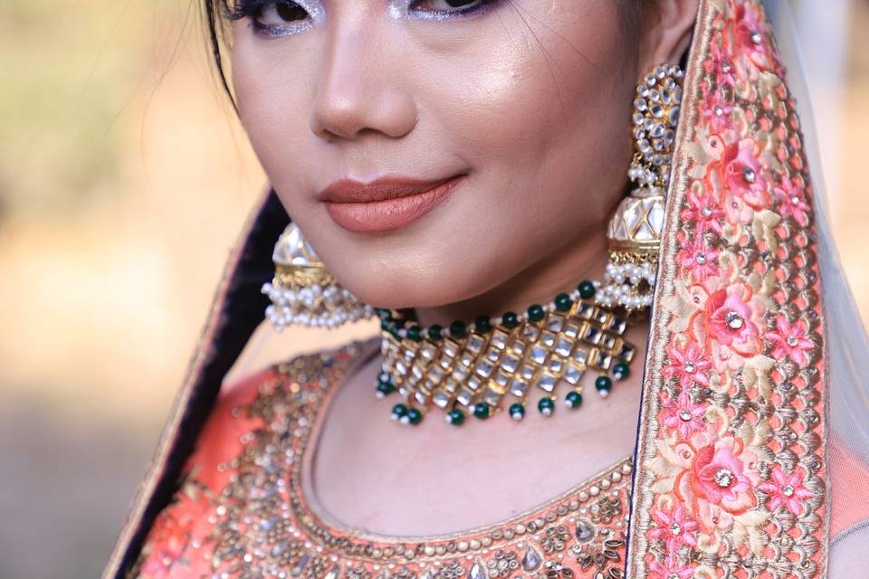 Bridal makeup