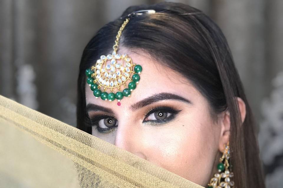 Bridal makeup