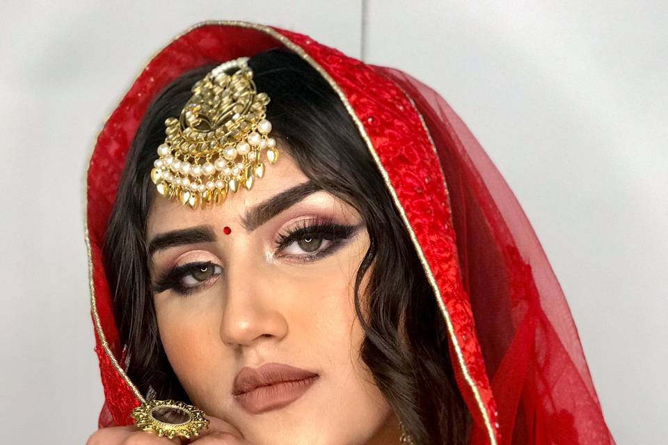 Bridal makeup