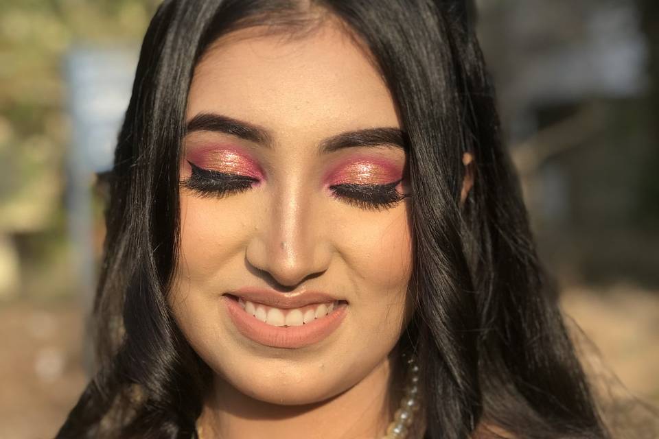 Engagement Bride makeup