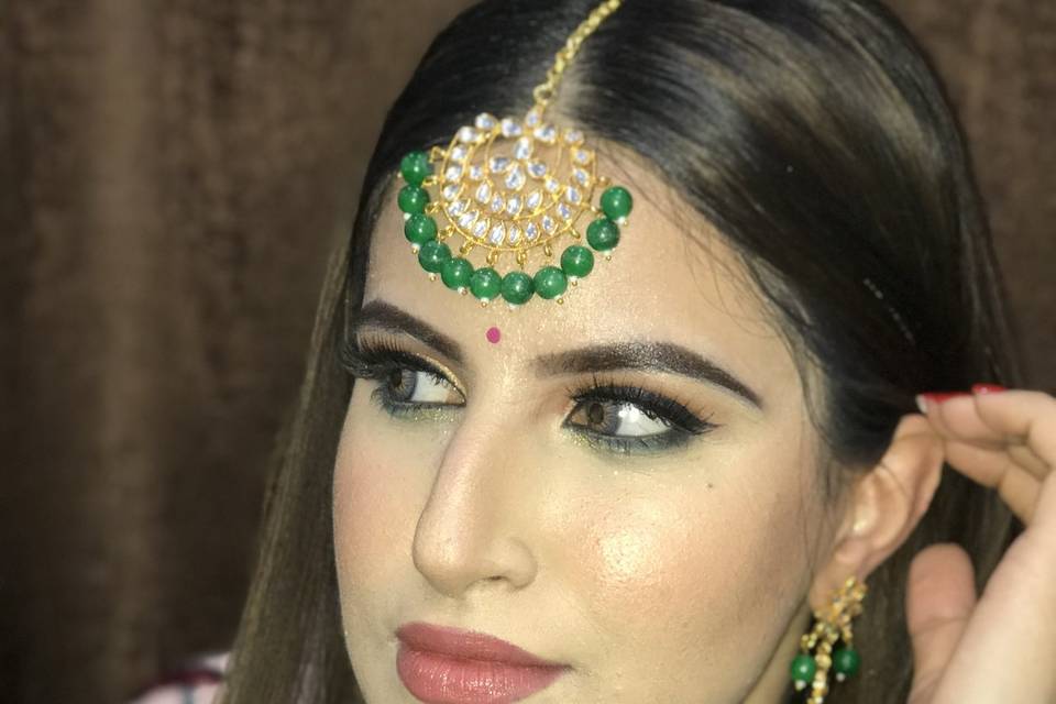 Bridal makeup