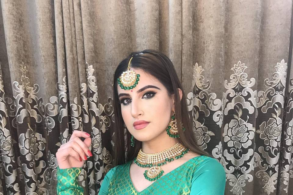 Bridal makeup